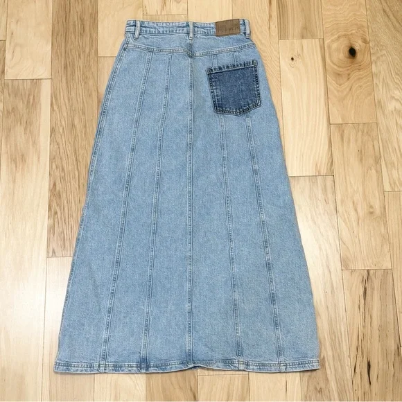Baum Und Pferdgarten Women’s Susanna Maxi Denim Skirt - Picture 2 of 7